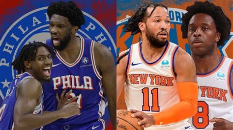 Knicks vs 76ers scores & predictions .